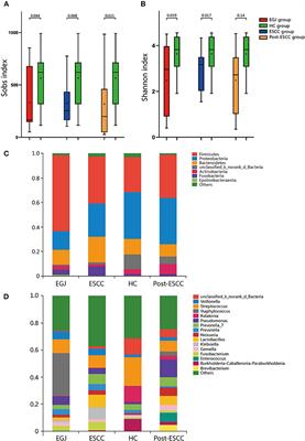 Characterization of the Esophageal Microbiota and Prediction of the Metabolic Pathways Involved in Esophageal Cancer